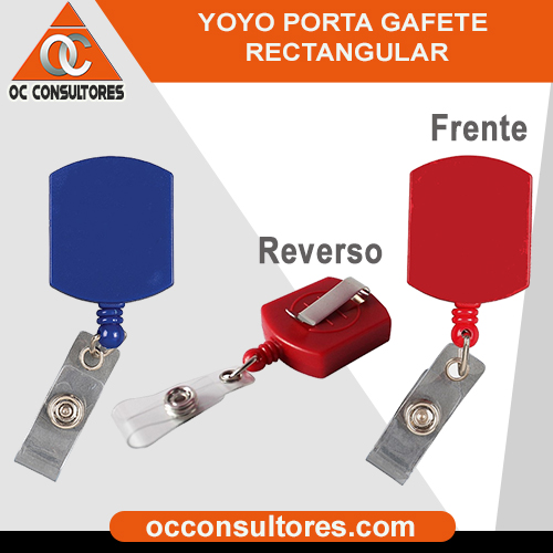 Yoyos Portagafetes Personalizados Plástico o Metálico Credencial