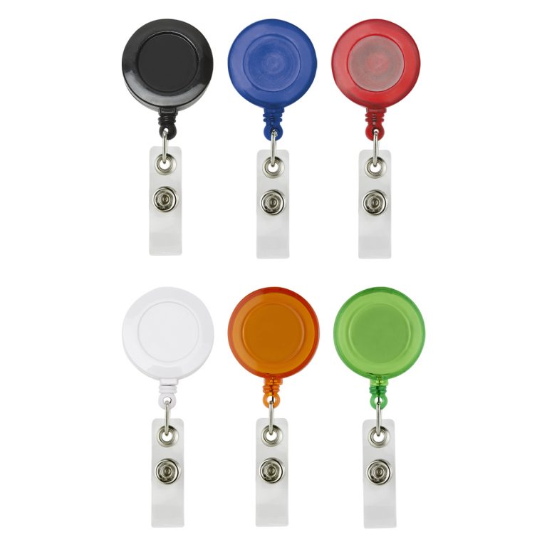 Yoyos Para Credenciales Plástico Metálico Personalizado Gafetes