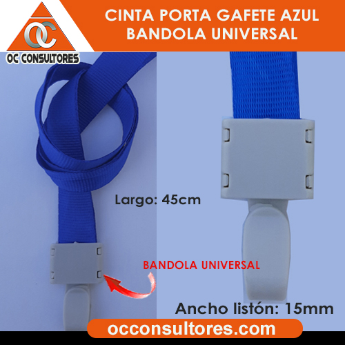 cinta porta gafete