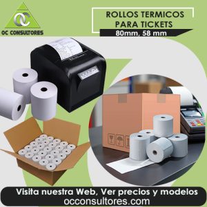 rollos termicos para tickets