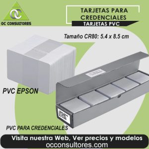 tarjetas pvc para credenciales